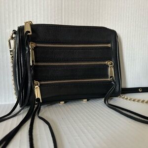 Rebecca Minkoff Three-Zip Rocker Crossbody Bag